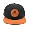 Small Order Wholesale Leather Patch Cap Snapback