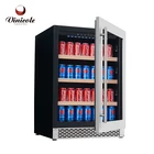 Beverage Cooler Glass Door Built In Refrigerator Single Door Fridge