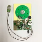 Recordable push button sound modules&music chips for greeting cards