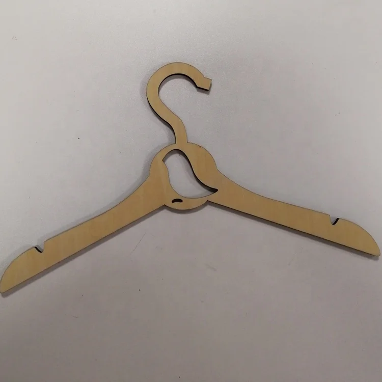 wooden kids cloth hanger wood hanger for clothing