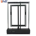Hidden in tv cabinet smart home office use motorized tv lift tv stand