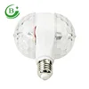 E27 double head Disco crystal magic stage light double side 6w rgb led full color rotating lamp
