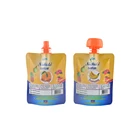 disposable drink spout pouch milk packaging plastic bag