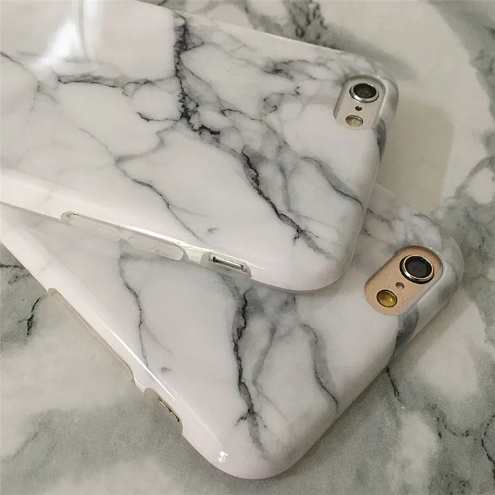 Anti-Scratch Shockproof Cover For iPhone 6 Marble Case for iPhone 6S