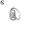 big diamond wedding engagement diamond jewellery custom gemstone silver rings