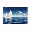 Stretched Printing Art Sail Boat On Sea Seascape Print Canvas Painting For Wall Art