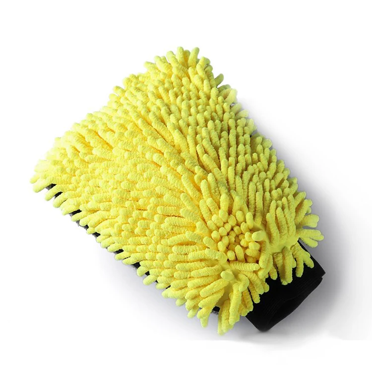 Car washing glove home cleaning mitt car care detailing mitts microfiber chenille gloves