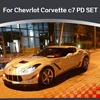 Corvette C7 carbon fiber body kit for chevrlot corvette c7 prior design style 2015y FRP&carbon bumper