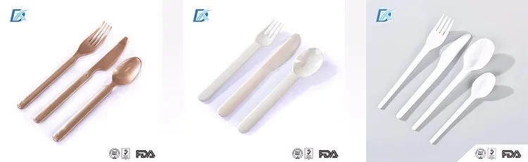 disposable plastic spoon