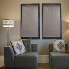Office Ceiling Installation Roman 100% Polyester Room Short Roll Blinds