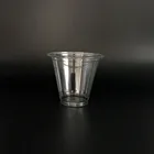 5oz-78 150ml disposable clear plastic pet drink cup