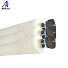 Peached fabric roller for textile finishing machine