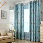 kids room print blackout fabric wholesale ready curtain modern