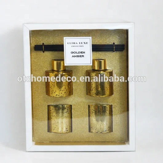 hot selling scented candles & reed diffuser fragrance gift set