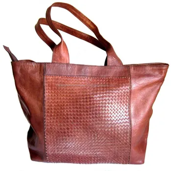 Stunning Moroccan Handmade Genuine Leather Handbag - Buy Cheap Leather Tote Bags,Trend Leather ...