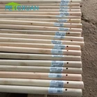 Wholesale cleaning tools long 1200mm wood round sticks for mop