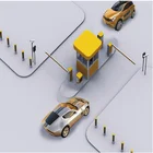 New product Smart IC/ID Card Parking Lot Management System parking lot sensor system