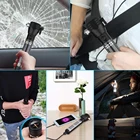 Camping Outdoor Wholesale Tactical Flashlight Self Defence Survival Tool Kit Compass Led Torch Light Portable Power Bank