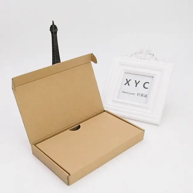 printing foldable corrugated kraft paper cardboard apparel paper