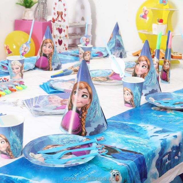 2017 hotsales popular series baby birthday party supplies