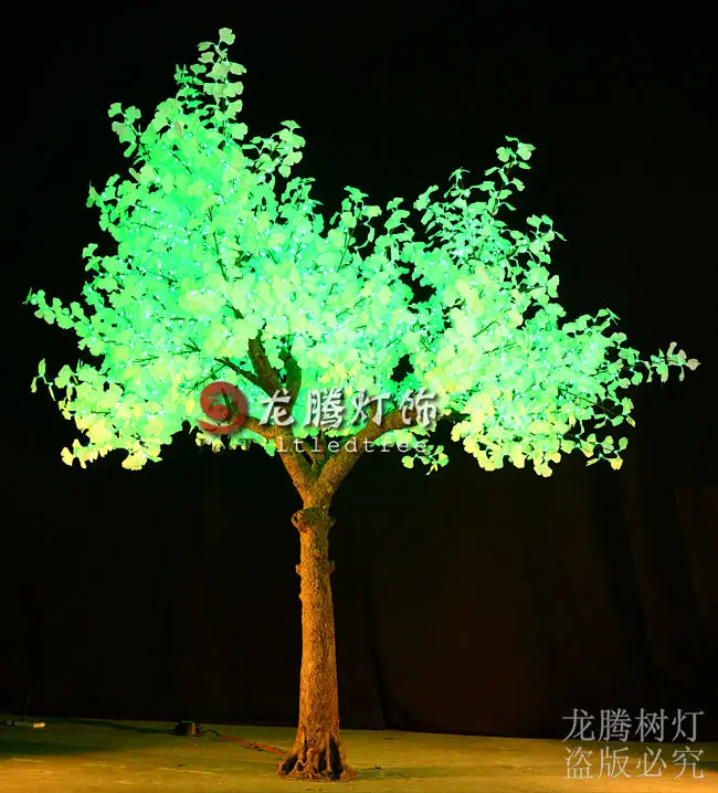 Longteng 4m colorful simulation tree lights for event and wedding decoration