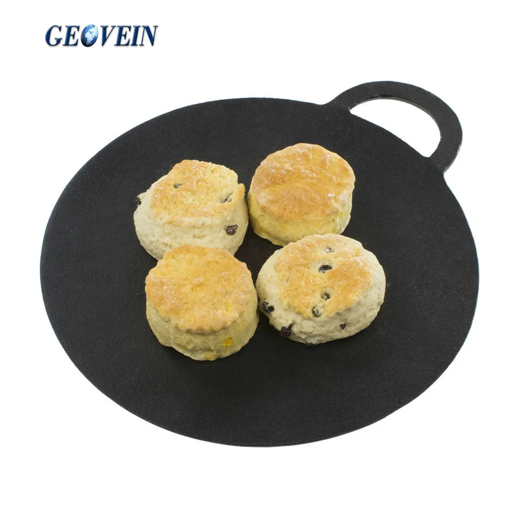 non-stick induction cookware cast iron crepe pan