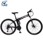 21speed foldable mountain bicycle black carbon mountain bike