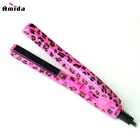 custom private label ceramic personalized mini hair straightener tourmaline portable flat iron for travel