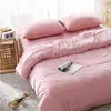 100% cotton material knit Technic bed sheet set twin size