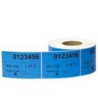 High Quality Full Color custom Printing blank QR code adhesive labels Self-Adhesive Thermal Transfer Labels rolls