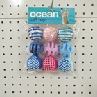 Ollie-Kat Colorful Ball Cat Toys,Color varies , 6-pack