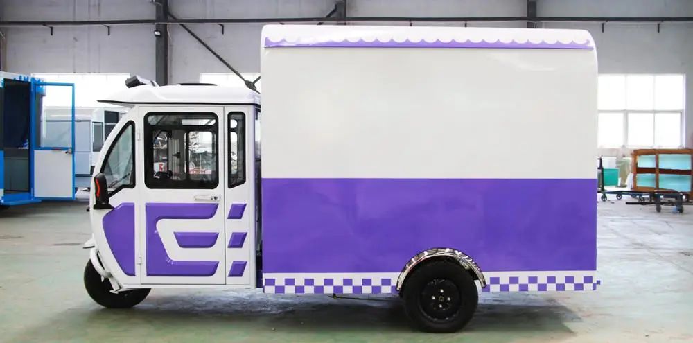 Motor Food Truck / Electric Mobile Food Truck Price