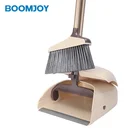 BOOMJOY TV shopping Y2 Plastic smart design windproof floor cleaning products factory price Broom And Dustpan set