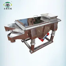 linear motion fine sand vibrating screen/square vibratory screening machine