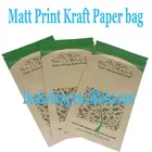 Aluminum Foil Brown Kraft Paper Food Packaging