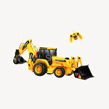 toy diggers and trucks