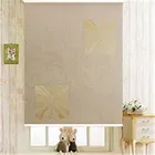 Interior or Exterior Cordless Roller Shade Jacquard fabrics roller blinds