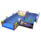 Sky-Zone Ultimate Dodgeball Trampoline Fabric for Street Dancing Boys