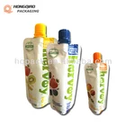 Stand Up Pouch With Spout Stand Up Clear Packaging Pouch With Spout