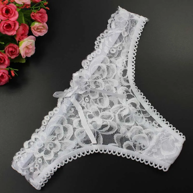 Stock Fashion Intimates Briefs Women Sey full Lace transparent Underwear Thongs Lingerie Underwear Summer Style Girls G-Strings
