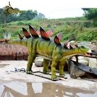 Dinosky infrared control animatronic robotic dinosaur head hot sale jurassic park high simulation