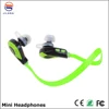 S02 1-8USD 4 Hours' Playing Time Holiday Promotional Gift Waterproof Sports Music Mini Bluetooth Headphones