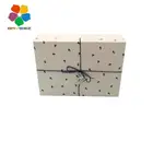 Custom Special Bow Tie Packaging Gift Box with Lid Cardboard Paper Box