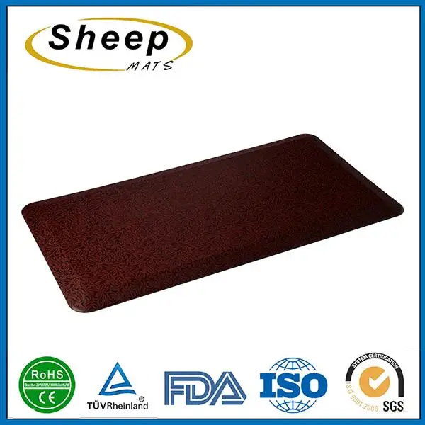 2016 Fation pvc fabric anti-slip anti-fatigue door spa bath mat