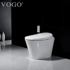 Round Ceramic Siphonic One-Piece Chinese Girl Wc Toilet