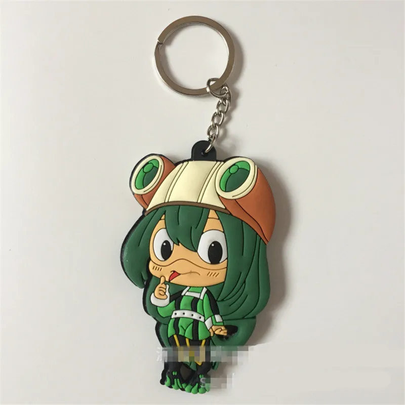 Anime My Hero Academia Figures Toys PVC Pendant Keychain Keyring Key Bag Pendants Dolls Kids Friends Gift  6-8cm (4)