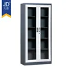 glass door metal filing cabinet steel office furniture waterproof commercial cheap metal cabinet storage cabinet