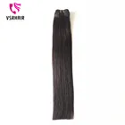 Double drawn double weft hair extensions thickness bottom European human hair extension