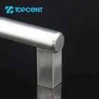 Steel Topcent Furniture Hardware Accessories Stainless Kitchen Wardrobe Cabinet Pull Door Handle