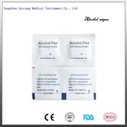 Medical pre injection Alcohol Pad and cleaning wet wipes 4x4cm